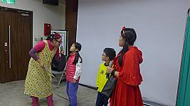 純潔協會蒞校宣導，講題：「小紅帽與大野狼」