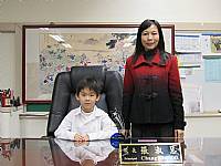 2015/01/14班級模範生與校長合影
