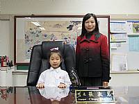 2015/01/14班級模範生與校長合影