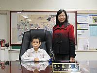 2015/01/14班級模範生與校長合影