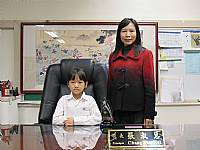 2015/01/14班級模範生與校長合影