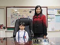 2015/01/14班級模範生與校長合影