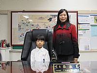 2015/01/14班級模範生與校長合影
