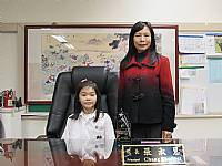 2015/01/14班級模範生與校長合影