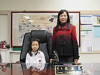 2015/01/14班級模範生與校長合影