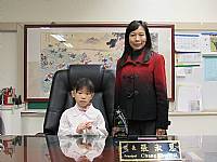 2015/01/14班級模範生與校長合影