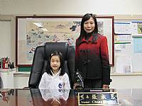 2015/01/14班級模範生與校長合影