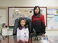 2015/01/14班級模範生與校長合影
