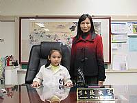 2015/01/14班級模範生與校長合影