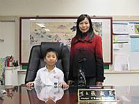 2015/01/14班級模範生與校長合影
