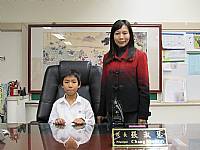 2015/01/14班級模範生與校長合影