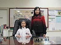 2015/01/14班級模範生與校長合影