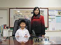 2015/01/14班級模範生與校長合影