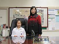 2015/01/14班級模範生與校長合影