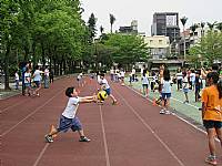 二年級班際傳接球比賽