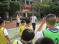 四年級班際足壘球比賽