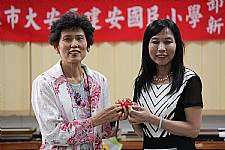 建安國小8月1日新任校長暨卸任校長交接典禮