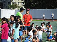二年級班際傳接球比賽