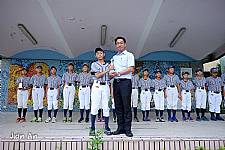 棒球隊陽明山盃及學生棒球聯賽凱旋獻獎105/10/20