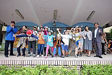105學年度第1學期建安國小魔法布克斯圖書館閱讀月開幕活動話劇預演