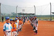 本校棒球隊與苗栗福基國小棒球隊寒訓友誼賽