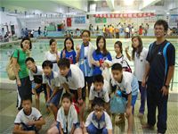 相簿「101年度大安區群組游泳大隊接力」封面