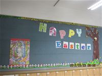 相簿「1010322英語情境教室布置-四月HappyEaster」封面