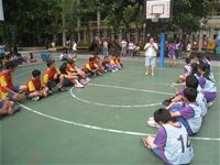 相簿「100學年度六年級籃球比賽」封面