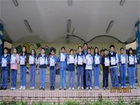 相簿「100學年度上學期模範生」封面