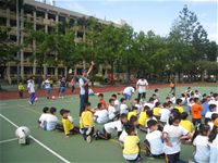 相簿「100學年度一年級拍球比賽」封面